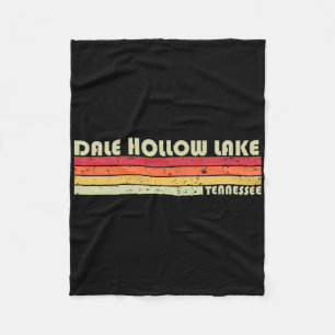 Dale Hollow Lake Tennessee Funny Fishing Camping S Fleece Blanket