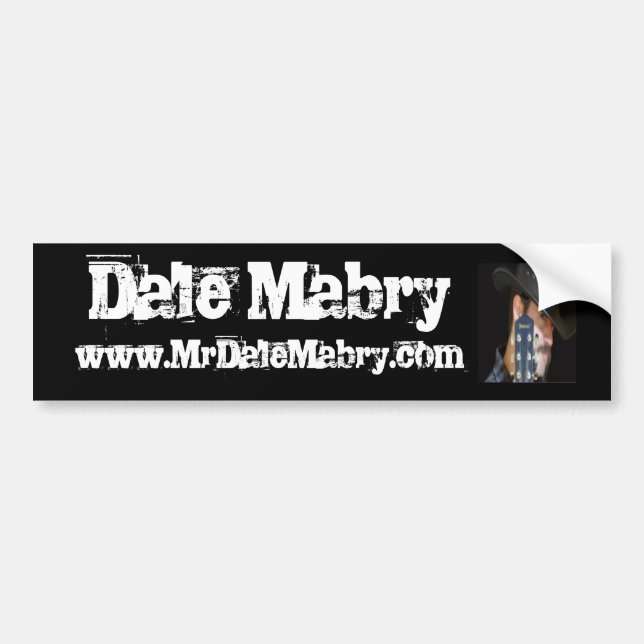 Dale Mabry bumper sticker (Front)