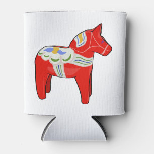 Dalecarlian horse can cooler