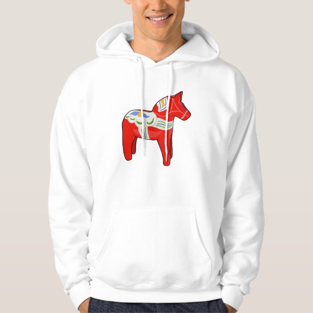 Dalecarlian horse hoodie (Front)