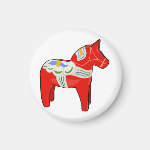 Dalecarlian horse magnet