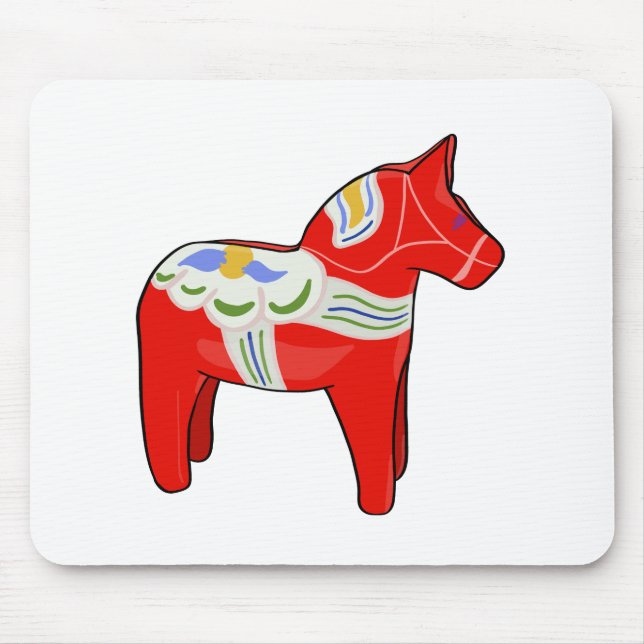 Dalecarlian horse mouse pad (Front)