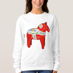Dalecarlian horse sweatshirt