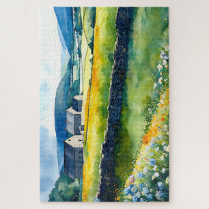 “Dalehaven” Wide Landscape Yorkshire Dales Scene Jigsaw Puzzle