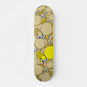Dalek "Old School" Brown Skateboard