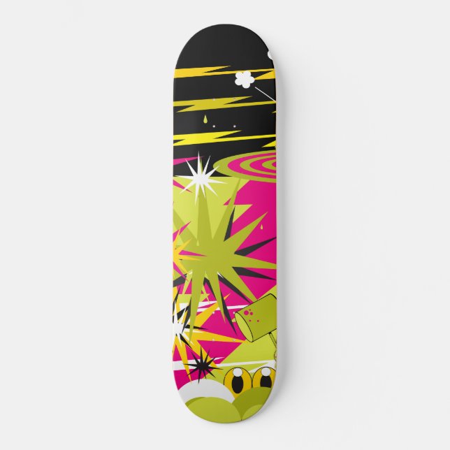 Dalek "Triptych Part 1" Skateboard (Front)