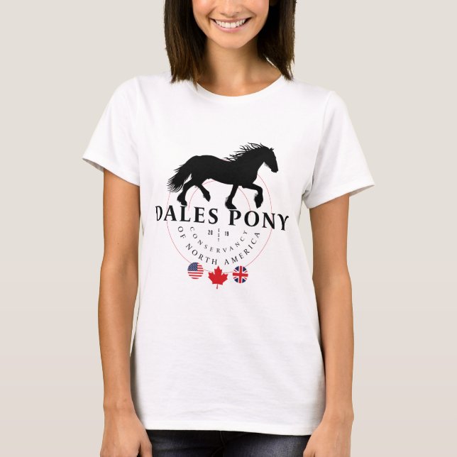 Dales pony, a rare British draught T-Shirt (Front)