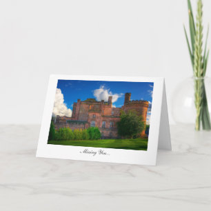 Dalhousie Castle, Midlothian - Missing You Card
