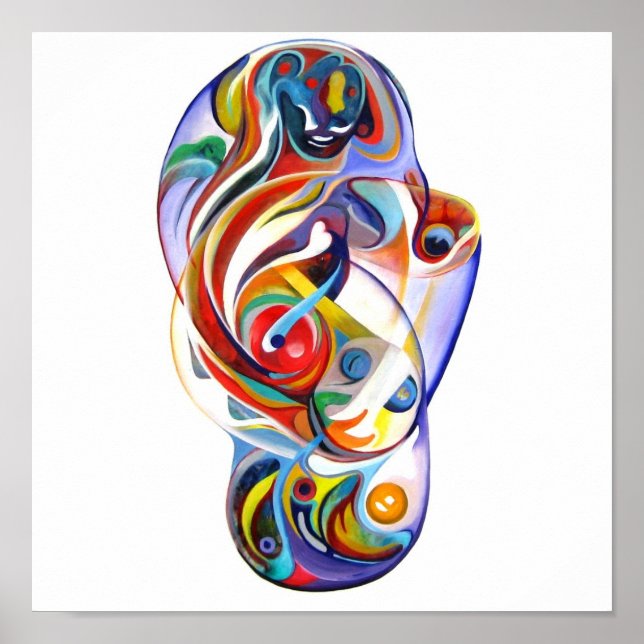 Dali fish poster (Front)