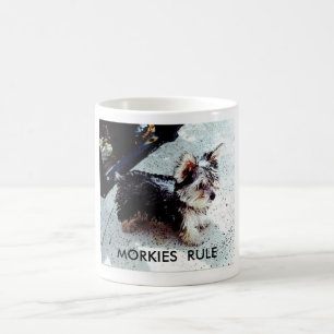 DALILA, MORKIES RULE COFFEE MUG