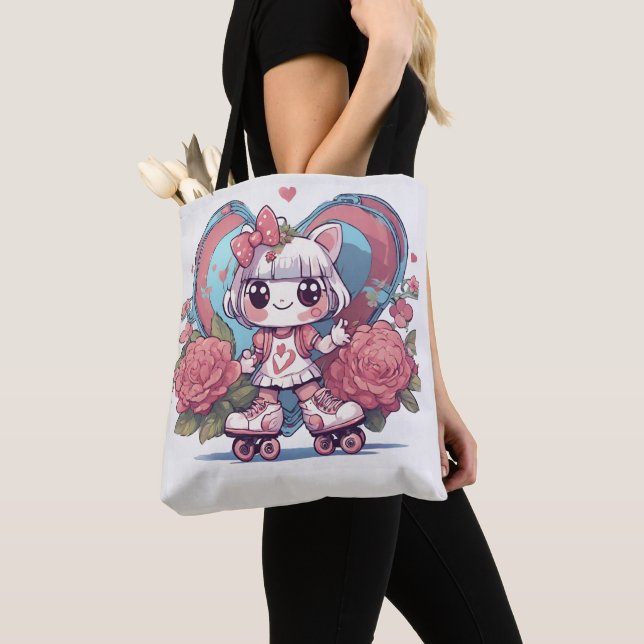 dall tote bag (Close Up)