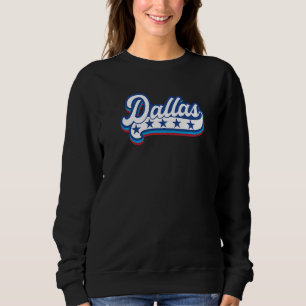 Dallas 4th Of July American Flag Usa America Tex Sweatshirt