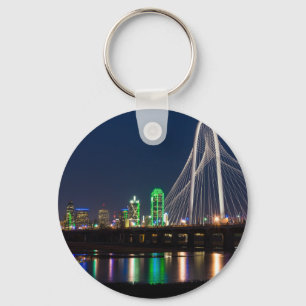 Dallas Bridge View Key Ring