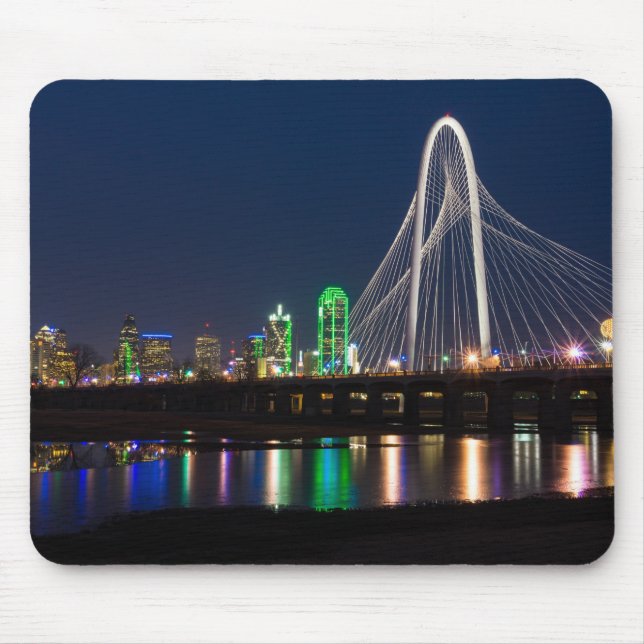 Dallas Bridge View Mouse Pad (Front)