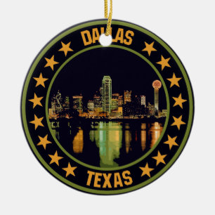 Dallas                                             ceramic tree decoration
