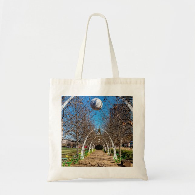 Dallas Christmas Arches Tote Bag (Front)