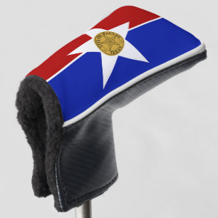 Dallas city flag golf head cover