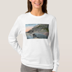 Dallas City Steamer on Columbia River T-Shirt