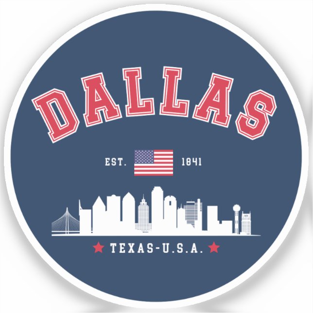 Dallas Cityline – Modern Texas Vibes (Front)