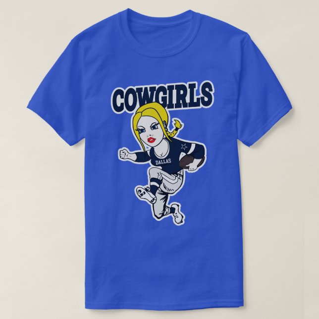Dallas Cowgirls T-Shirt (Design Front)