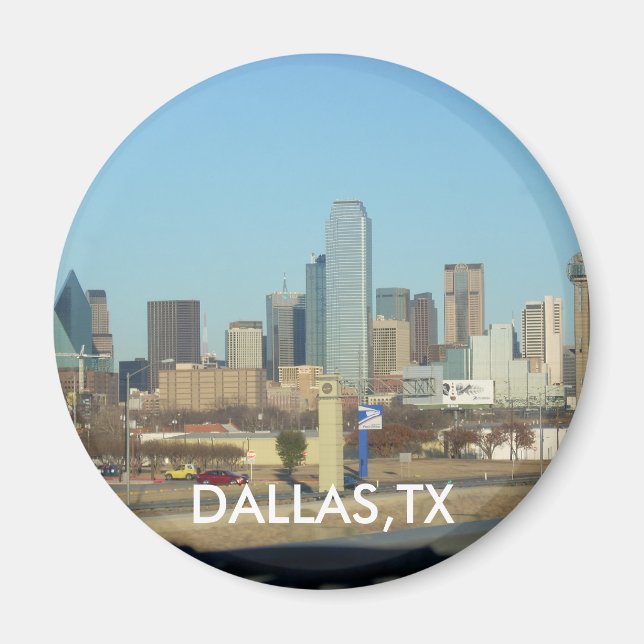 dallas - Customised Magnet (Front)