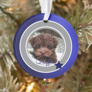Dallas Dog Fan  Customisable Ornament