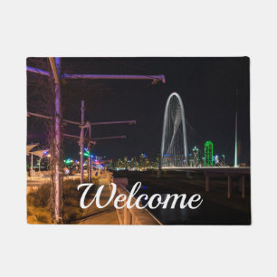 Dallas Evening Walk Welcome Doormat