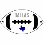 Dallas Football Theme Standing Photo Sculpture<br><div class="desc">Dallas Football Theme</div>