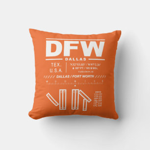 Dallas Fort Worth International Airport DFW Cushion