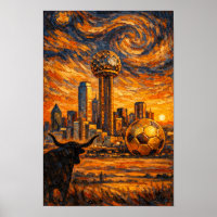Dallas Golden Hour World Cup 2026 Van Gohn Art