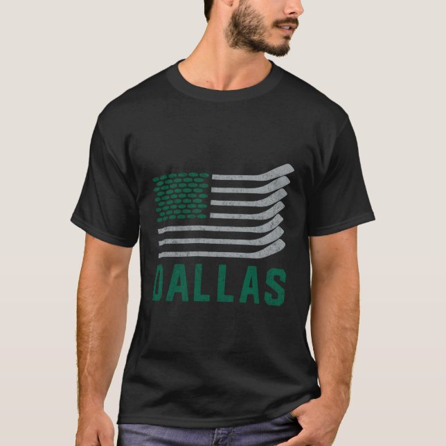 Dallas Hockey Is American For Christmas T-Shirt (Front)