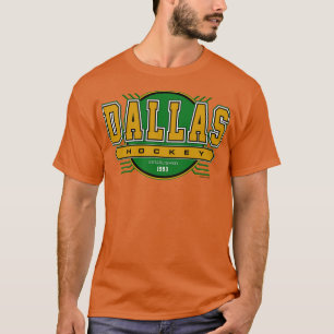 Dallas Hockey Retro Vintage Stars Inspired 90s Thr T-Shirt