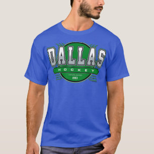 Dallas Hockey Retro Vintage Stars Inspired 90s Thr T-Shirt