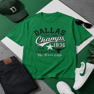 Dallas Lone Star Champs Graphic T-Shirt Retro Texa