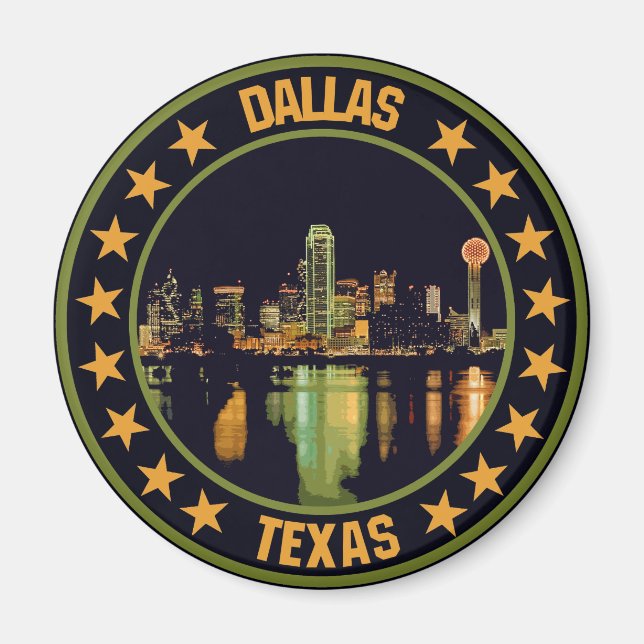 Dallas                                             magnet (Front)