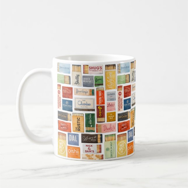 Dallas Matchbook Mug (Left)
