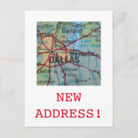 Dallas New Address announcement
