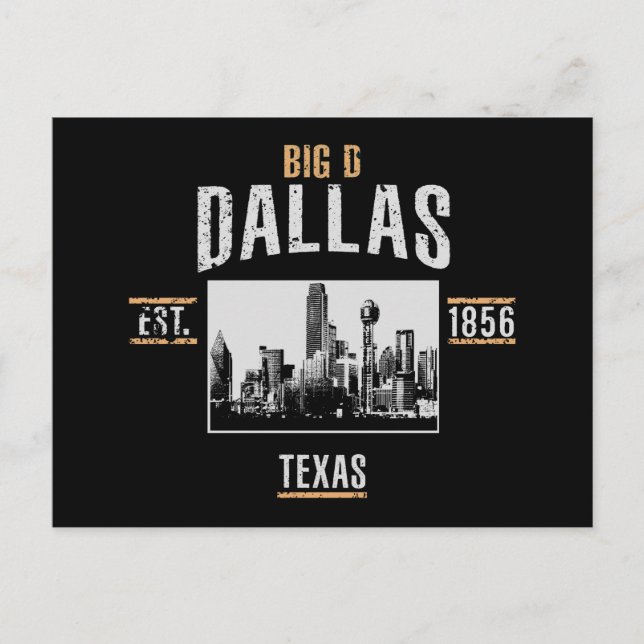 Dallas Postcard (Front)