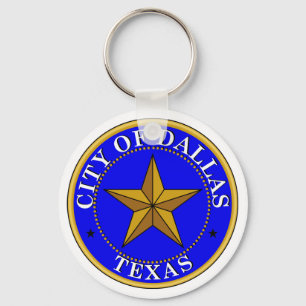 Dallas Seal Key Ring