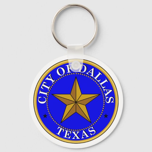 Dallas Seal Key Ring (Front)