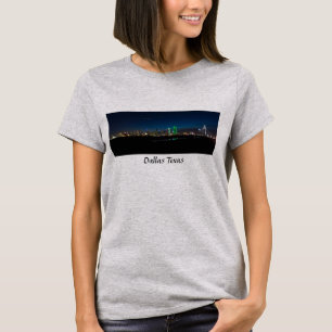 Dallas Skyline Dawn Pano T-Shirt