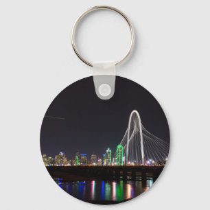Dallas Skyline Hunt Key Ring