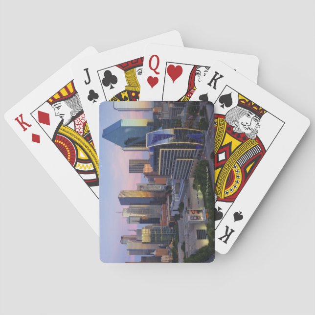 Dallas Skyline Playing Cards (Back)