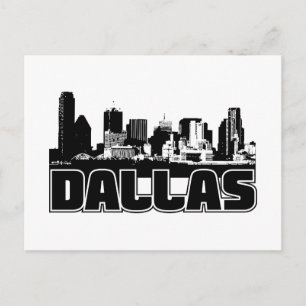 Dallas Skyline Postcard