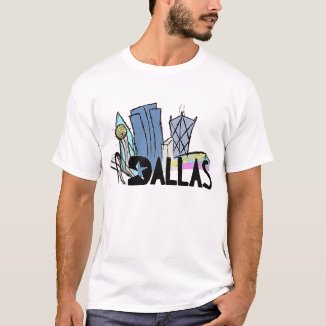 Dallas Skyline T-Shirt (Front)