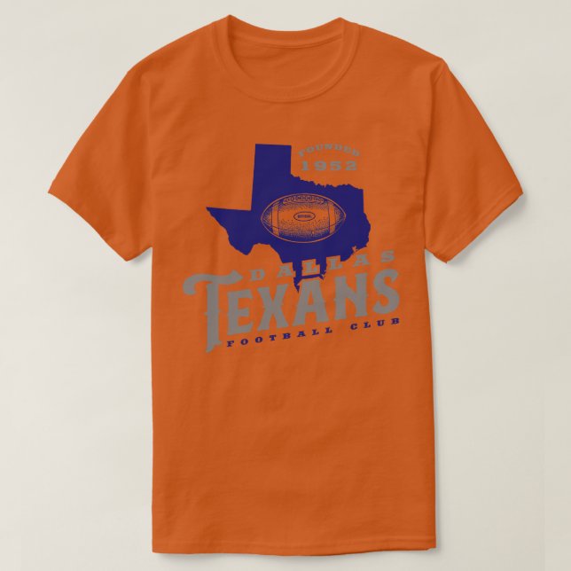 Dallas Texans T-Shirt (Design Front)