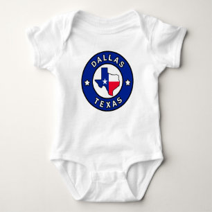Dallas Texas Baby Bodysuit