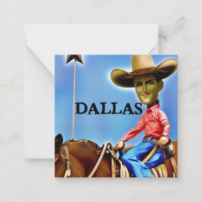 Dallas, Texas Card (Front)