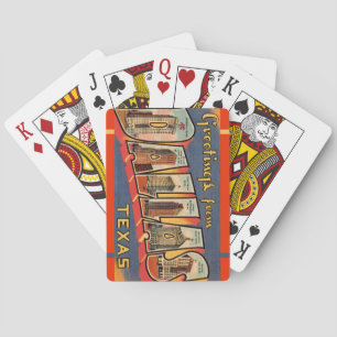 Dallas Texas Classic Playing Cards
