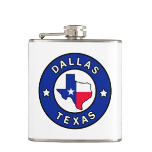 Dallas Texas Hip Flask